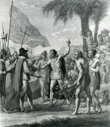 Un cacique indien de l